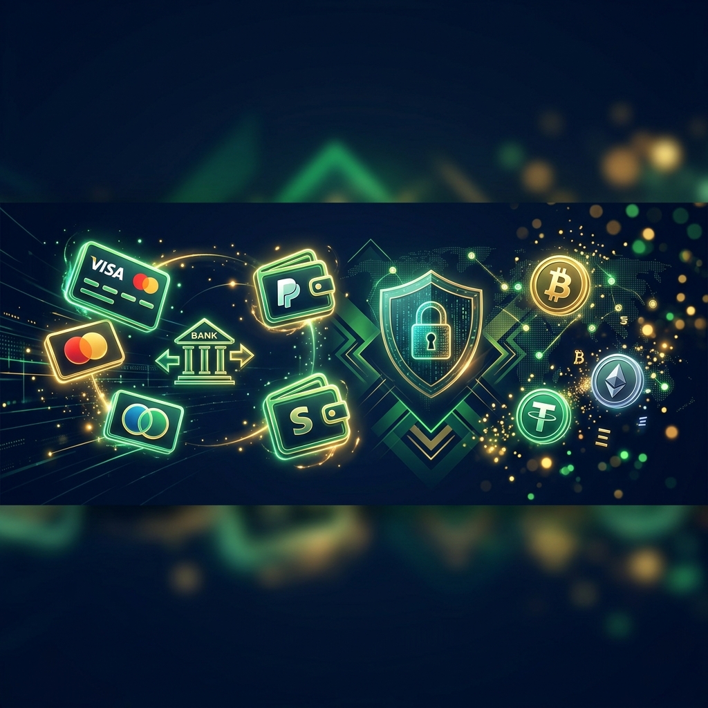 SplashCoins Zahlungsmethoden